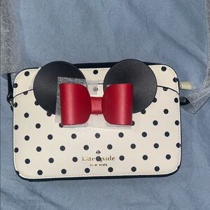 Kate Spade Minnie Mouse Polka Dot Bag - Black, White, Red